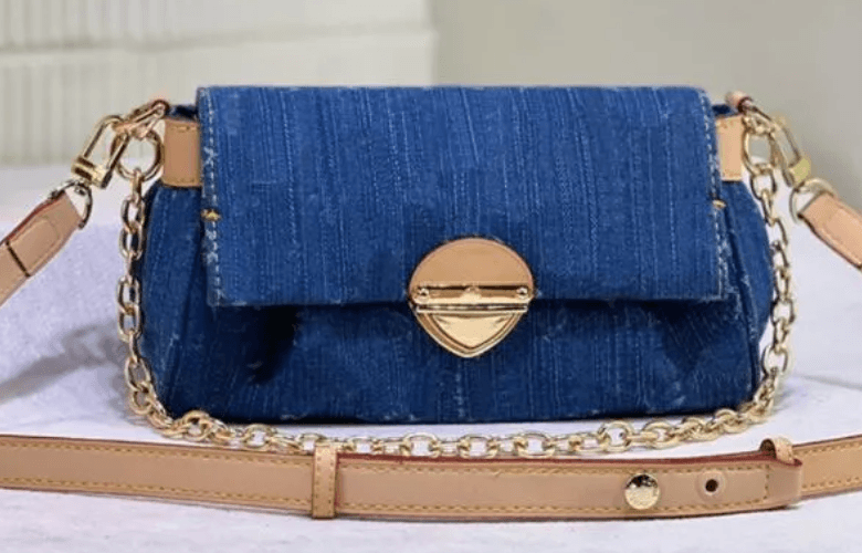 LV Denim Tote