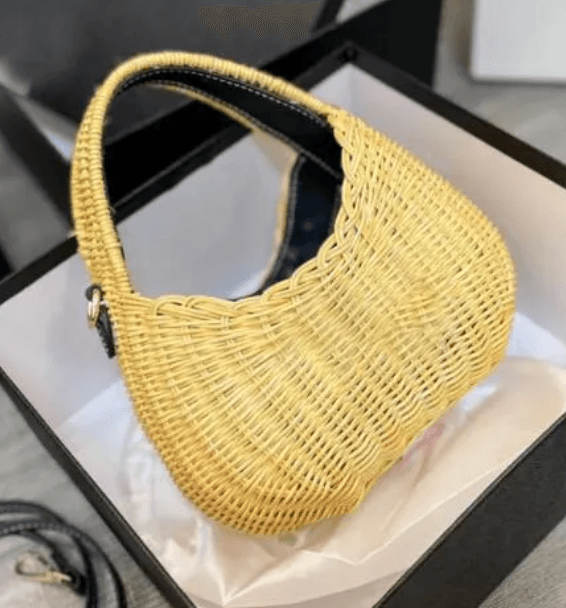 Straw Miu Miu bag