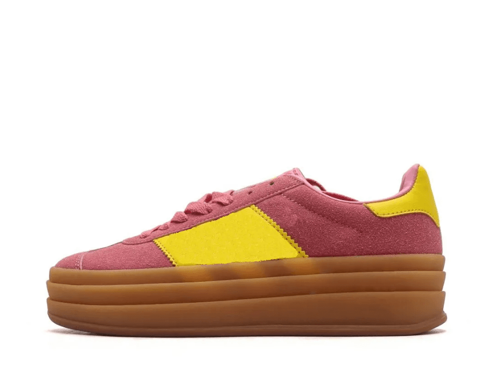 pink/yellow sambas