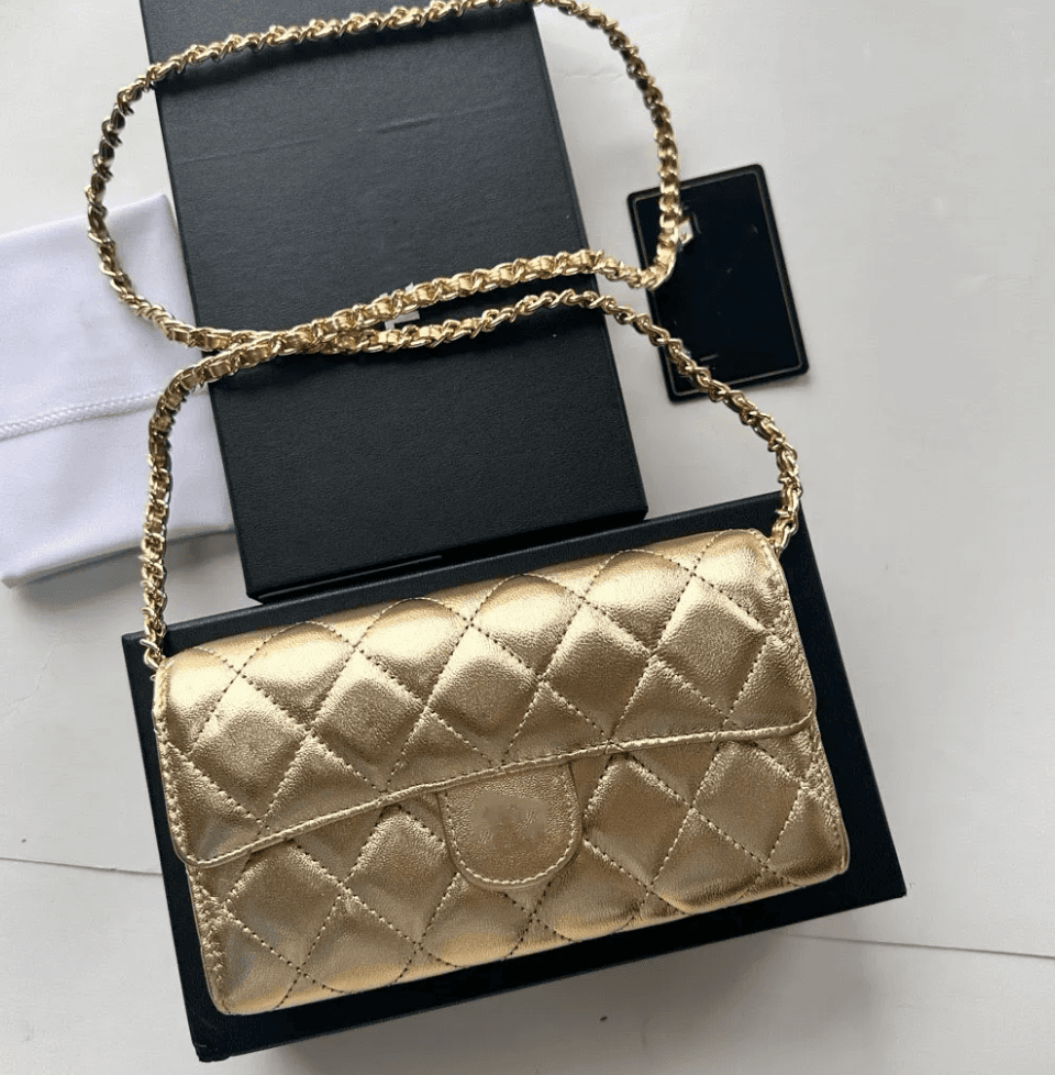 Gold Chanel Mini Bag