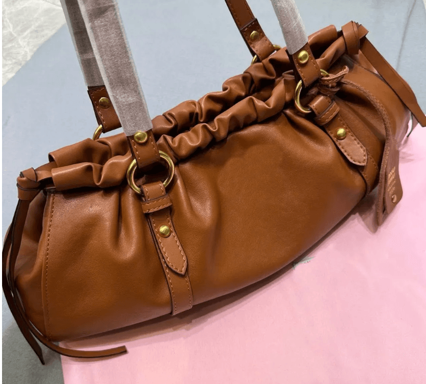 miu miu brown purse (fall IT bag)