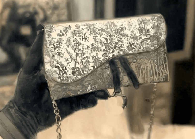 Dior wallet/saddle bag