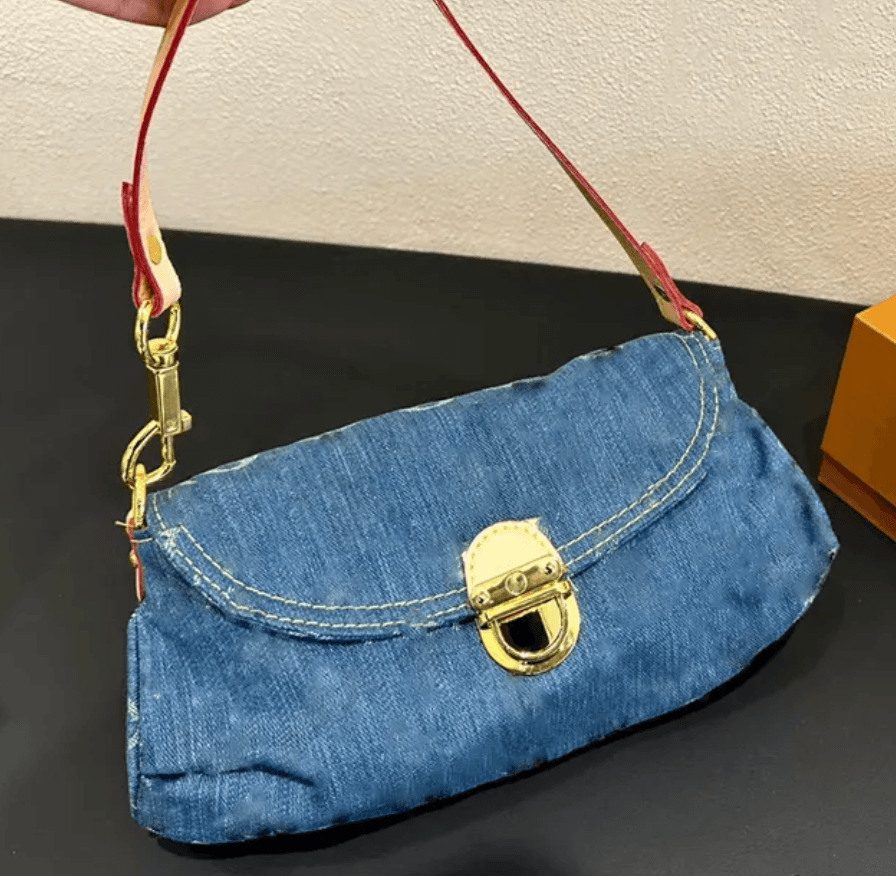 LV Denim Purse