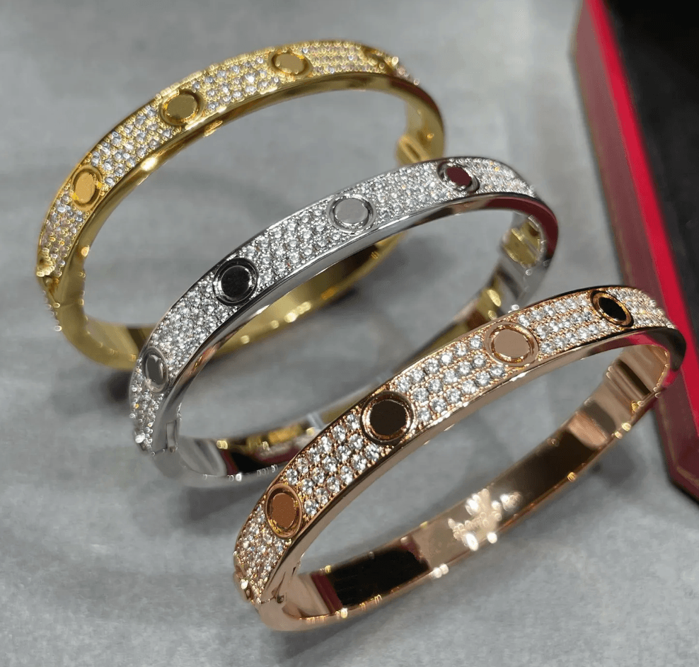 cartier diamond love bracelet