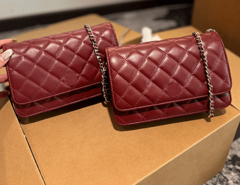 Burgundy Chanel 