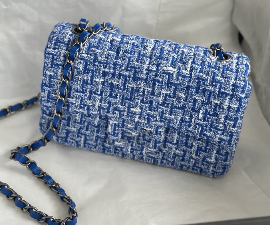 Blue Tweed Chanel