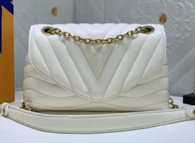 LV pink/white purse