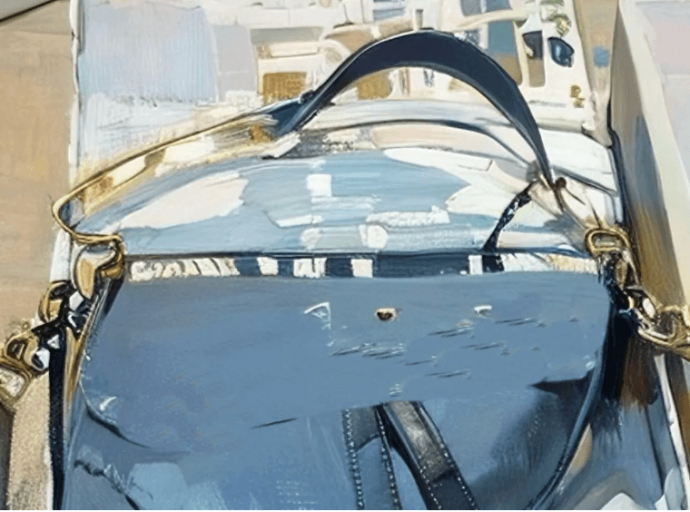 Blue Dior Saddle