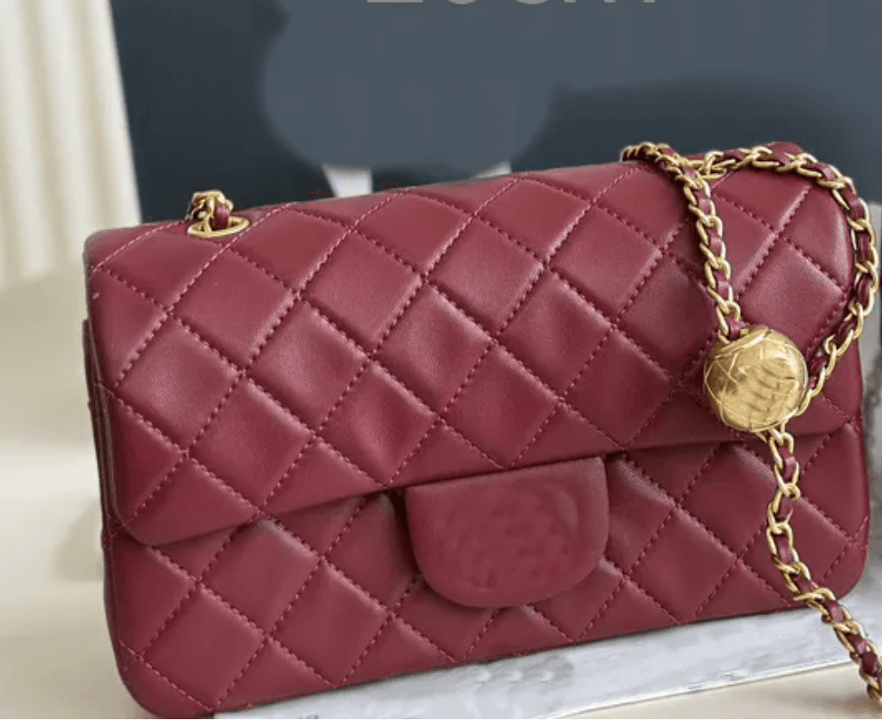 Burgundy Chanel