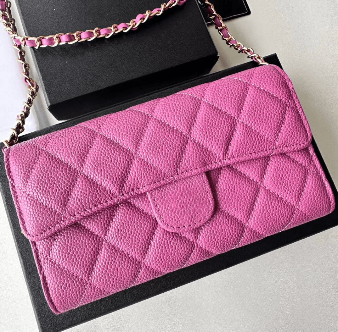 Purple Chanel Purse