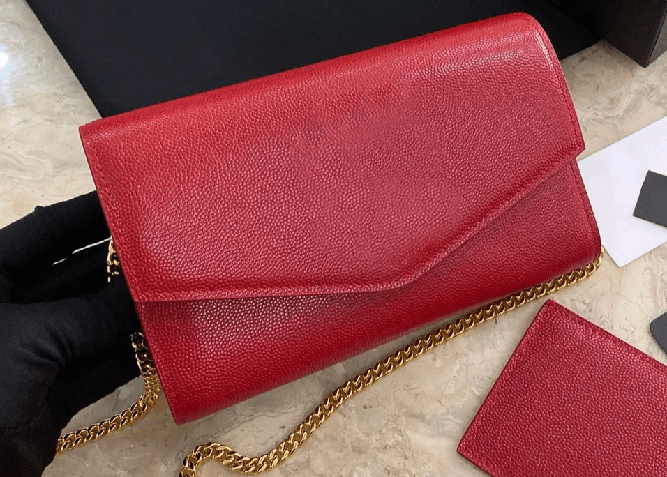 YSL Red Purse