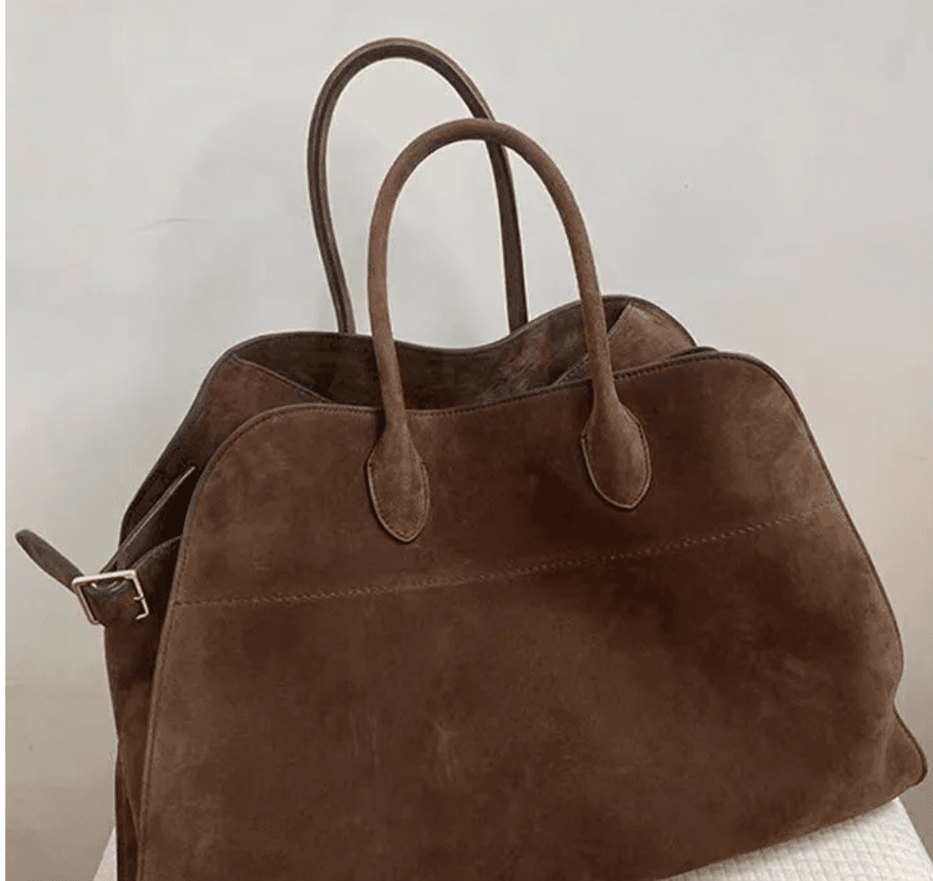 Row Suede Bag