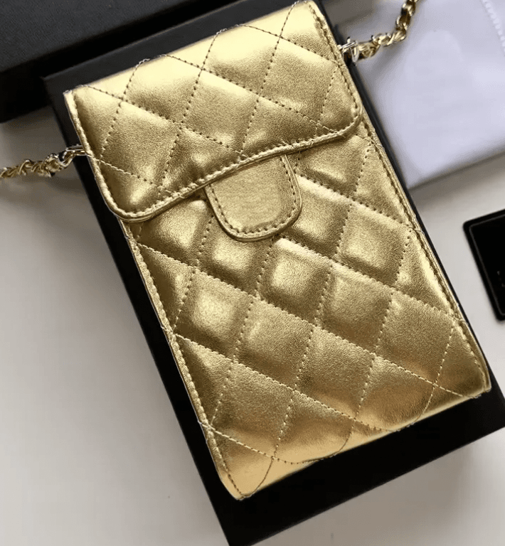 Gold Chanel Wallet