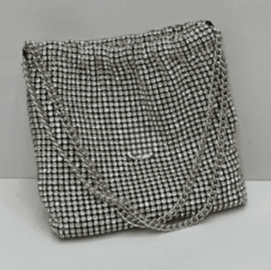 Bedazzled Chanel Hobo