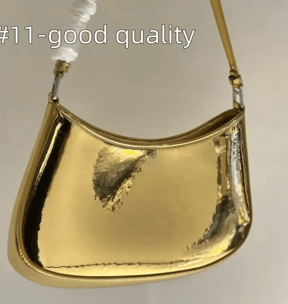 Gold Prada Purse