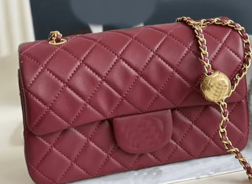 Burgundy Chanel
