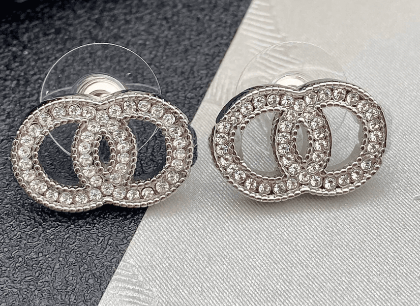 Chanel Earrings (come as chanel symbol)