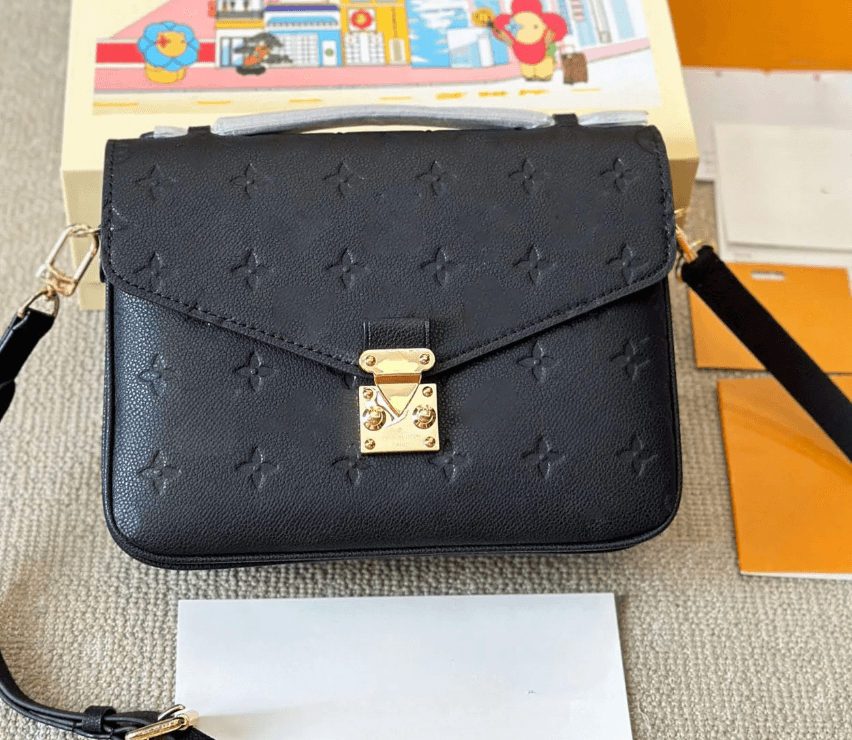 Black LV purse