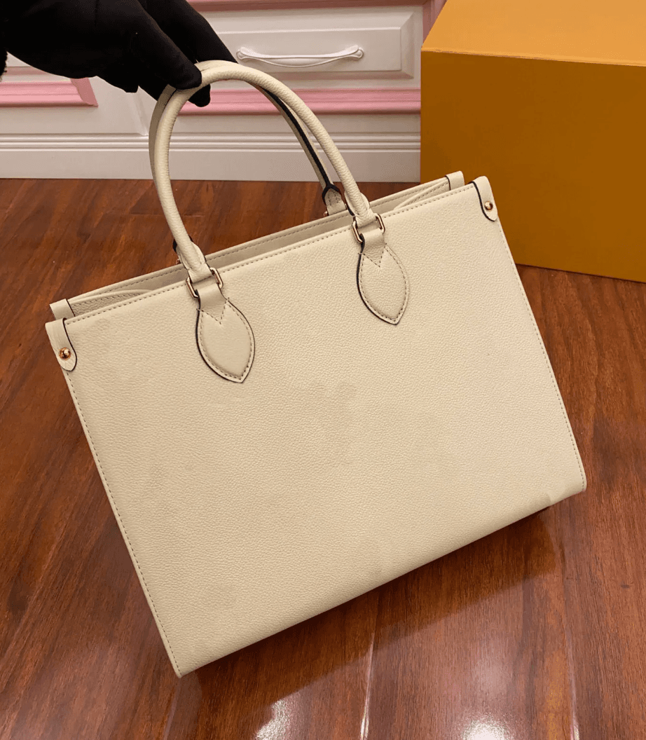 White LV Tote