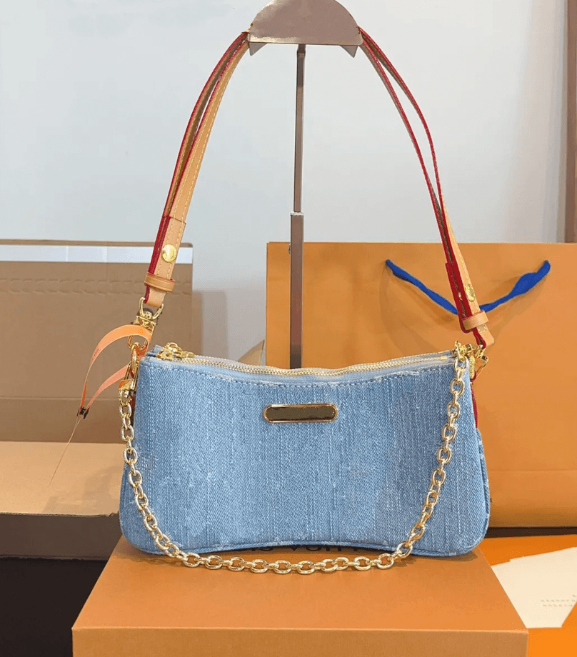 LV denim bag