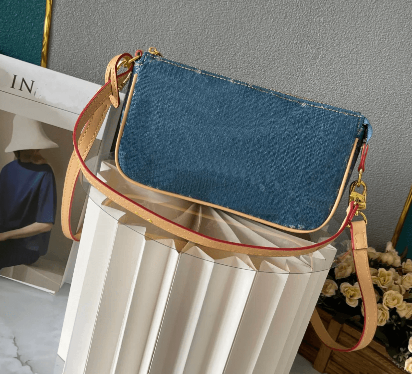 LV Denim Purse