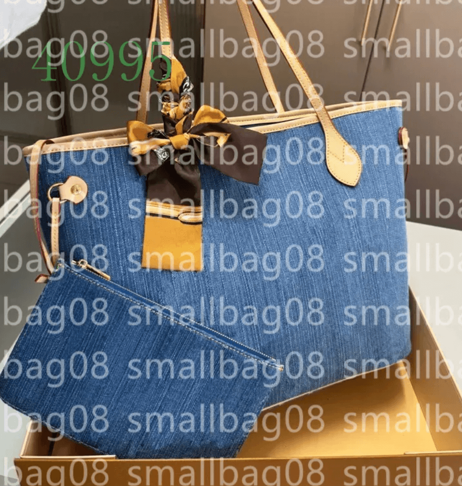 LV Denim Tote