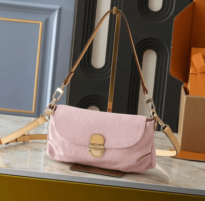 LV Pink Denim