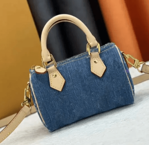LV Dark denim Nano 