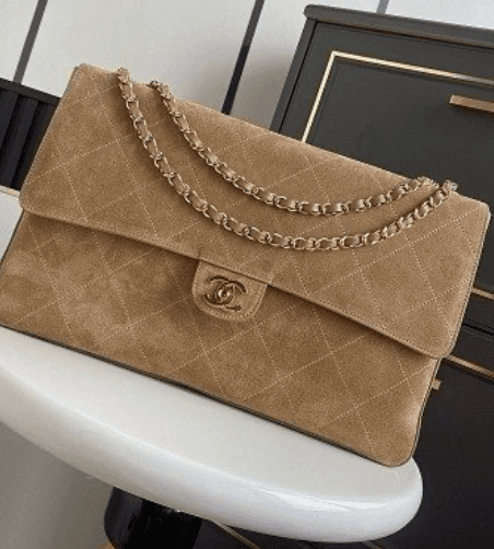 Chanel Suede Purse (glambags!!)